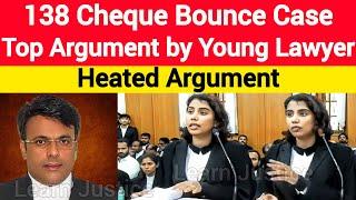 138 Cheque Bounce Case Top Argument By Young Lawyer | #law #bank