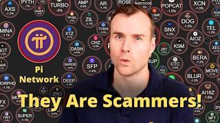 Pi Network MANIPULATION!  PI Crypto Token Analysis