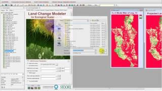 Chnage Detection using Landchange Modeller