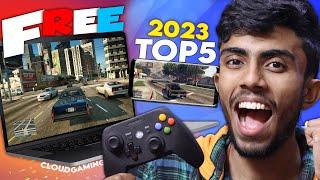 TOP 5 Free! Cloud Gaming Platform in India 2023 - Play GTA5 & AAA Games For Free Try Now
