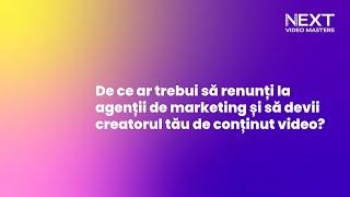 De ce să Renunți la Agenții de Marketing și să devii Creator de Conținut Video