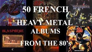 50 French heavy metal albums from the 80’s