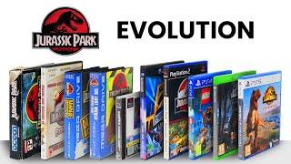 Evolution of Jurassic Park Games | 1993-2024 (Unboxing + Gameplay)