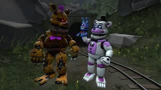 Friendly Competition - Funtime Freddy and Nightmare Fredbear