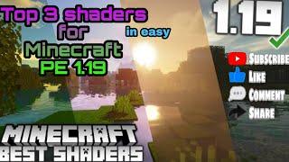 Top 3 shaders || For Minecraft Pe || With link || For Mcpe || In tamil?!@starlight1913