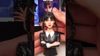 Handmade wandinha Addams @Jenna Ortega #wednesdayaddams #wandinha #netflix  #addamsfamily