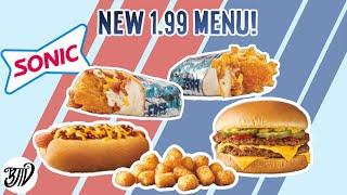 NEW $1.99 Menu @ Sonic