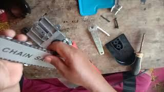 Paano ang pagkabit ng electric chain saw adapter sa Angle Grinder?Chain saw adapter product review