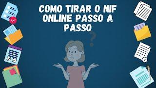 como tirar o NIF ONLINE em Portugal