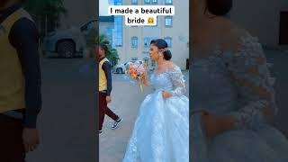 I made a beautiful Nigerian bride #weddingdress #weddingday #weddingphotography
