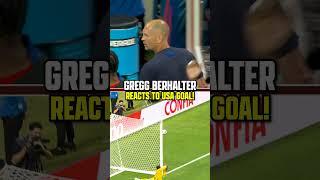 Gregg Berhalter REACTS to Folarin Balogun's Goal #soccer #usa #copa