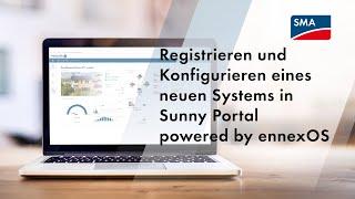 TechTip: Registrieren und Konfigurieren eines neuen Systems in Sunny Portal powered by ennexOS