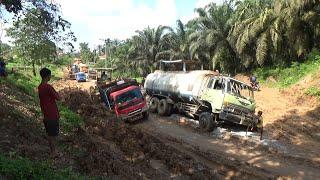 kakek hino terbenam, canter gagal terobos lewat samping