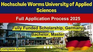  How to Apply Hochschule Worms University of Applied Sciences | Germany | No IELTS | BS & Masters