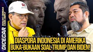 PANAS PILPRES AS! DIASPORA INDONESIA DI AMERIKA BUKA-BUKAAN SOAL TRUMP DAN BIDEN!