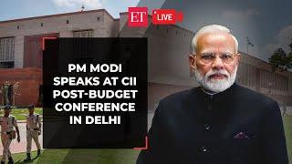 PM Narendra Modi speaks at CII Post-Budget Conference | Union Budget 2024 Analysis | Live