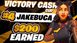 How I WON 2/3 Games In the Solo Cash Cup Cup Finals! ($200)