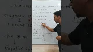 Quantum number Class 11th short trick by vinay sir ( Benzene Institute)