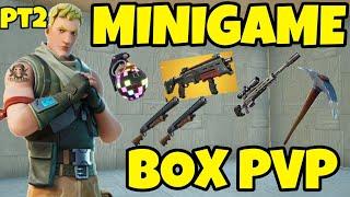 How To Make A MINIGAME BOX PVP MAP In Fortnite Creative 1.0 (Advanced Tutorial) Part 2!