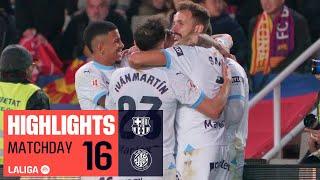 Highlights FC Barcelona vs Girona FC (2-4)