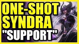 (MOST POWERFUL SUPPORT EVER) THIS *NEW* SYNDRA SUPPORT IS 100% TOO STRONG! BEST POCKET PICK SEASON 9