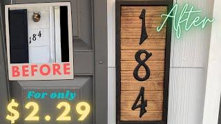 DIY House Numbers [How to Make House Numbers]