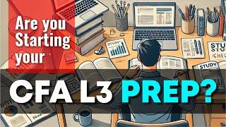 Are you Starting your CFA Level III prep?#cfalevel3  #studytips  #financeexam