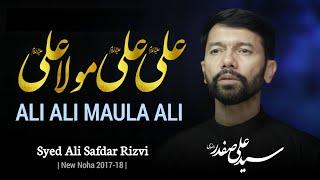 Ali Safdar | Ali Mola Ali Mola | New Noha 2017-18. [HD]