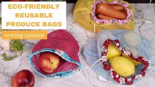 Sew Your Own Eco-friendly, Reusable Produce Bags With This Quick And Easy Tutorial!