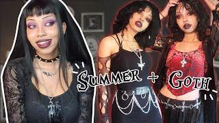 GOTH SUMMER OUTFIT IDEAS! ️ *Alternative, Whimsigoth & more!*