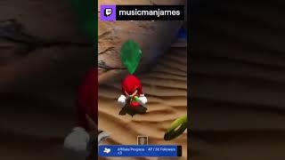 Sonic? Never heard of him. | musicmanjames on #Twitch