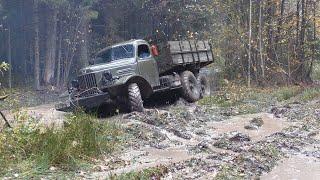 Советский грузовик ЗиЛ-157 против подготовленных внедорожников