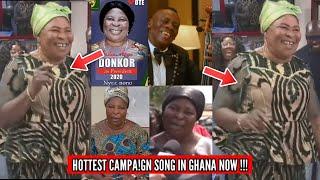 Wow! Akua Donkor's Campa!gn Song is F!re & members are Happy with the Song