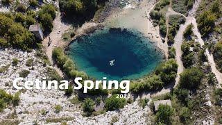 Rivers Cetina Spring in Croatia