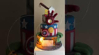 Marvel Birthday Cake!