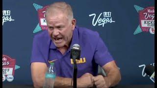 Brian Kelly SLAMS fist on table during post game press conference after loss to USC