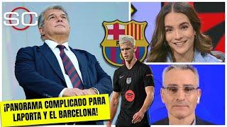 EL BARCELONA ARDE Si Dani Olmo decide irse libre, Laporta debe renunciar:  Biscayart | SportsCenter