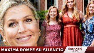 Máxima de Holanda se DESAHOGA y revela el estado de salud de la pequeña Princesa Ariana