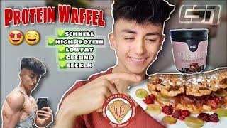 die BESTEN *Protein Waffeln* für die DIÄT und MUSKELAUFBAU | Fitness Rezepte‍