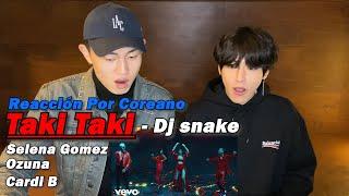 Taki Taki | Reacción Por Coreano | Selena Gomez  | Ozuna | Cardi B