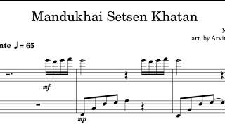 piano solo- Mandukhai Setsen Khatan