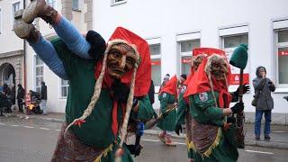 Fasnet, Narrensprung in Lauingen Teil1