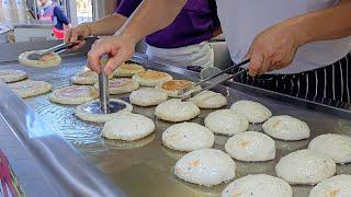 굽는 동시에 팔리는? 호떡맛집으로 소문난 호떡매니아! 최신근황! / crazy speed! Sweet Pancake master - Korean Street Food