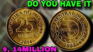 Rare 25 Sentimo Pilipinas Coin 2014 - Collector’s Guide!"