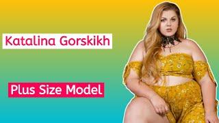 Katalina Gorskikh | Russian Plus Size Model | Curvy Fashion Model | Brand Ambassador | Biography