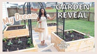 BUILDING MY DREAM GARDEN | GARDEN TRANSFORMATION ON A BUDGET // LoveLexyNicole