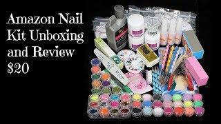 Nail Kit Unboxing From Amazon