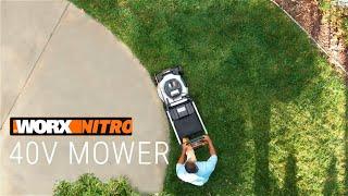 Power Through Your Lawn With The 40V Worx Nitro™ Self-Propelled Lawn Mower