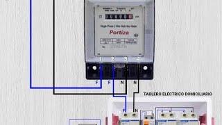 como instalar un medidor interno de una vivienda