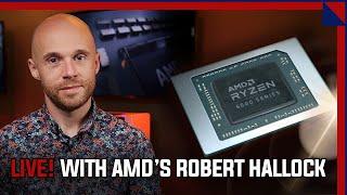 Ryzen 6000 Zen3+ Deep Dive And More With AMD's Robert Hallock - LIVE!